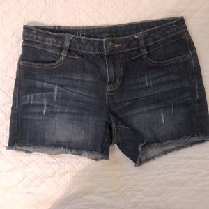 Lauren Conrad Distressed Jean shorts